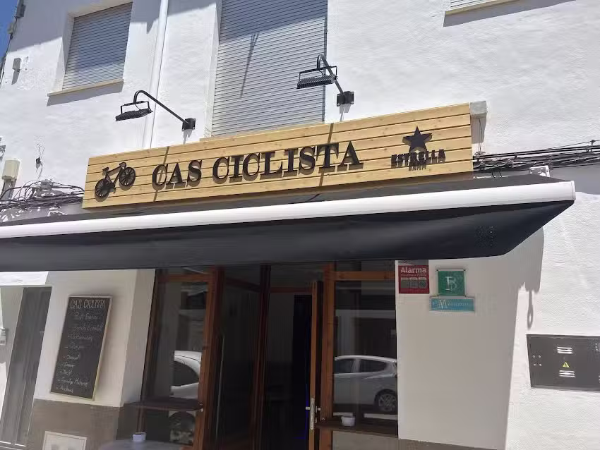 Bar ca&rsquo;s ciclista