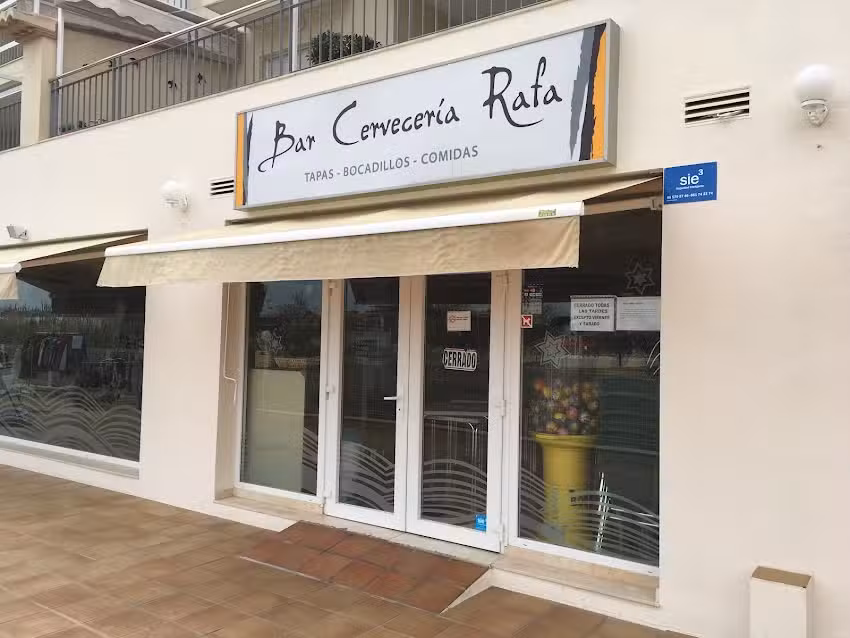 Bar Cervecer&iacute;a Rafa, J&aacute;vea.