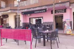 Bar choco y nata