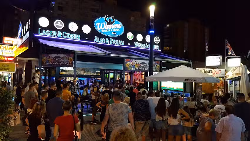 Bar de Deportes y M&uacute;sica Winners