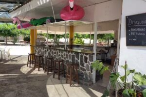 Bar de la piscina municipal de Villapalacios