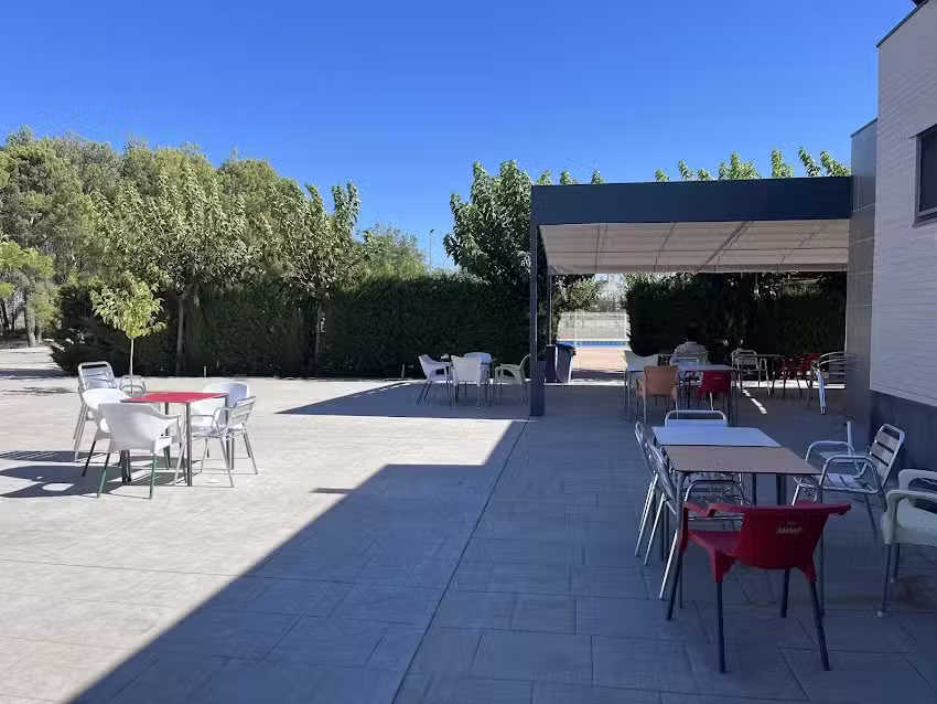 Bar de las piscinas
