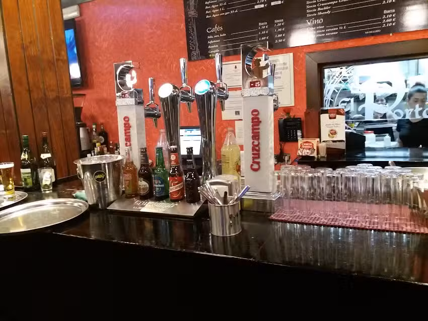 Bar El Portal&oacute;n de La Casona.