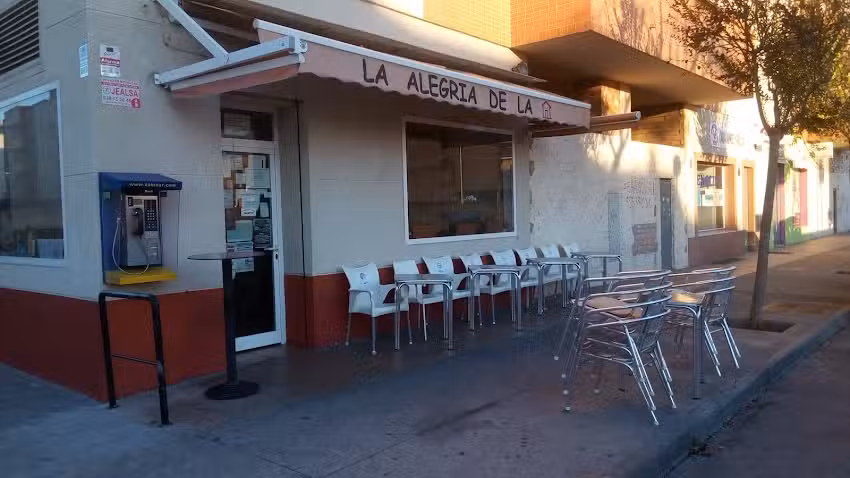 Bar La Alegr&iacute;a de La Casa