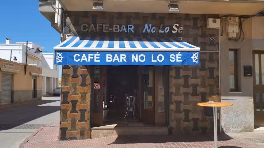 Bar No lo s&eacute;