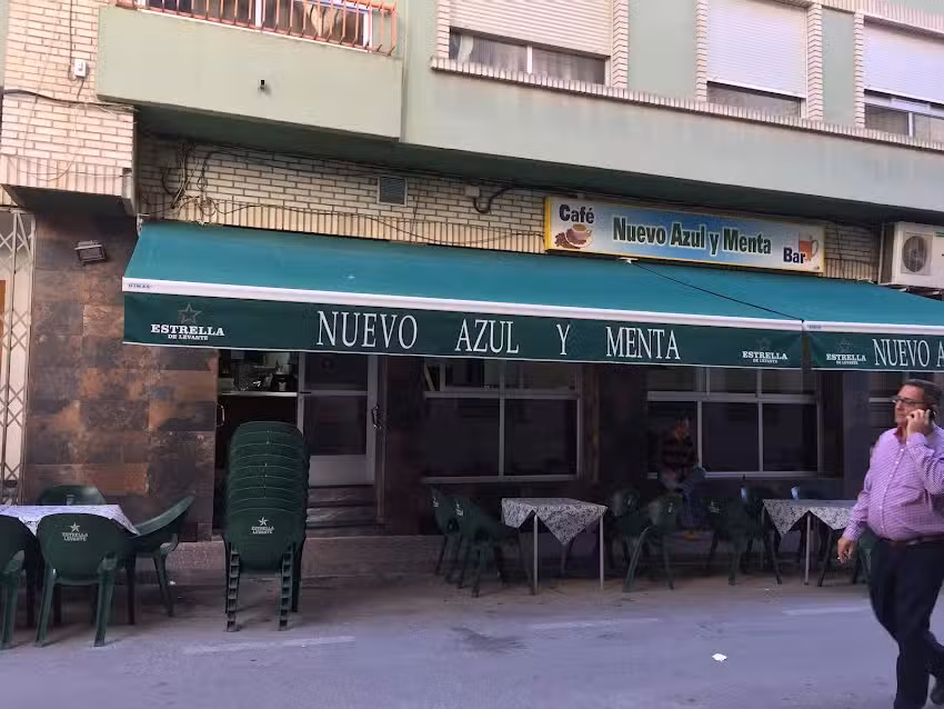 Bar Nuevo Azul y Menta