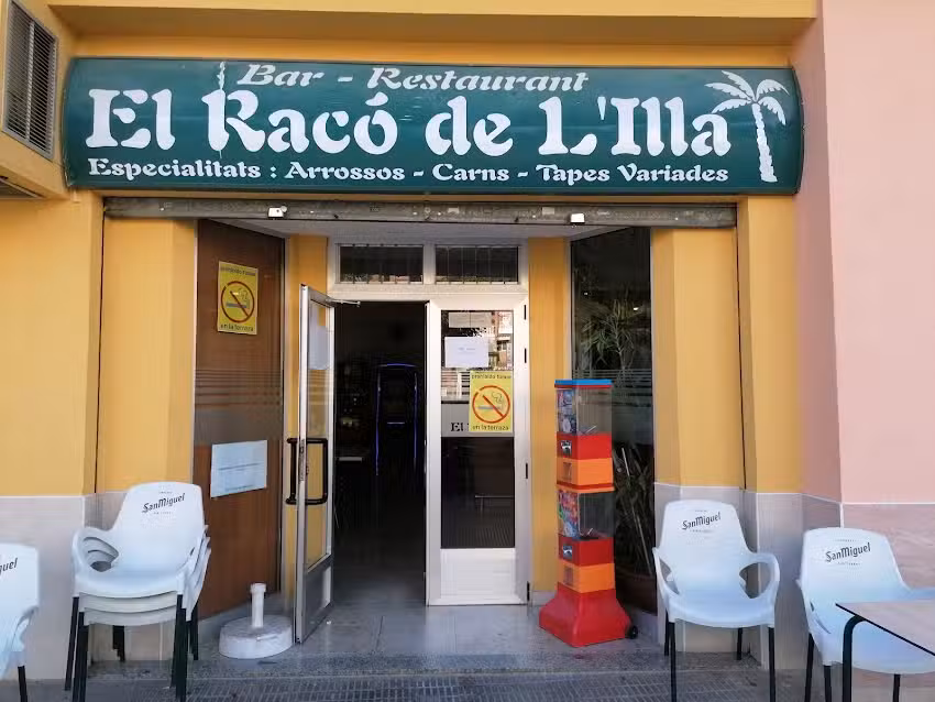 Bar restaurante Rac&oacute; de L&rsquo;Illa