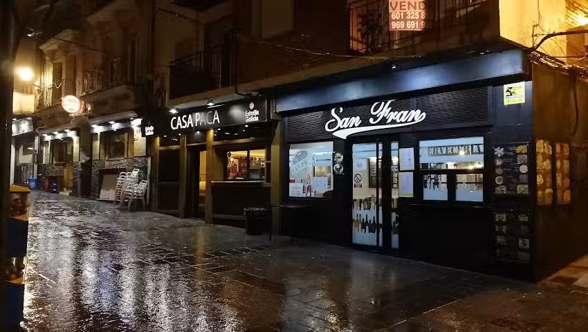 BAR San Fran CERVECER&Iacute;A.