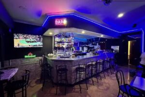 Bar sube y baja latino