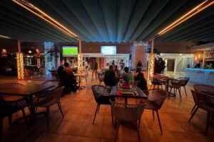 Blue Orange Lounge / Pool House Terrace