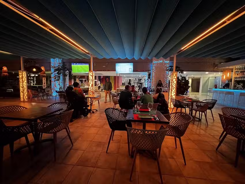 Blue Orange Lounge / Pool House Terrace