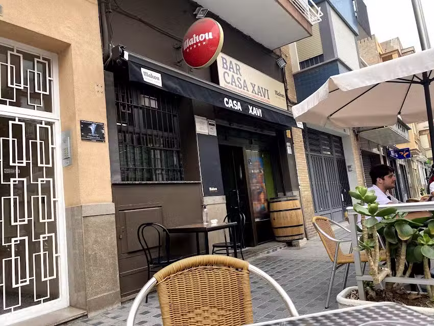 Caf&eacute; bar casa Xavi