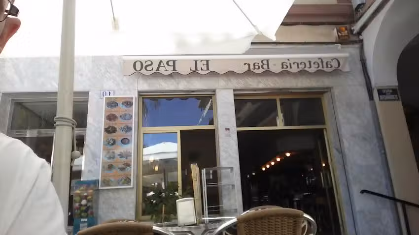 Caf&eacute; Bar El Paso