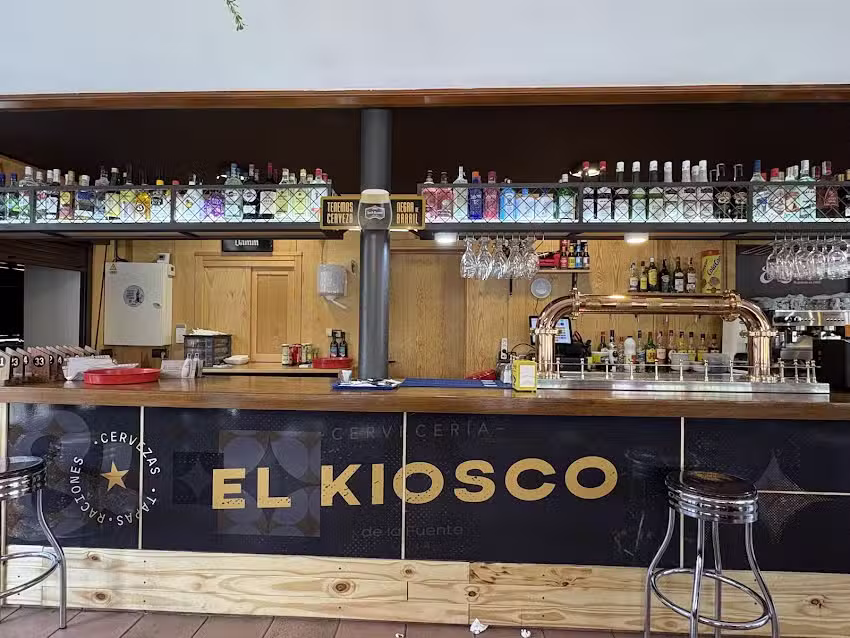 Cervecer&iacute;a Kiosco de la Fuente de Cella