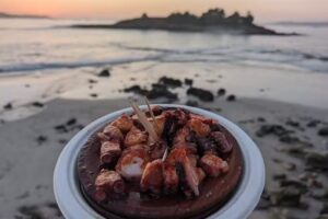 Chiringuito da praia do Santo