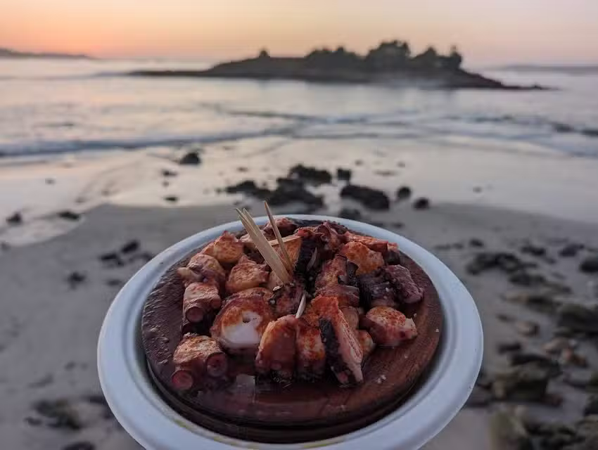 Chiringuito da praia do Santo