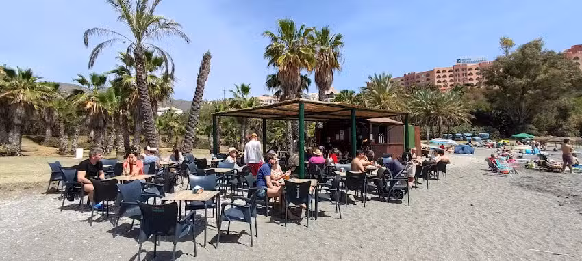 Chiringuito piliki beach