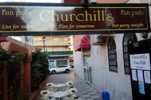 Churchill&rsquo;s fun pub