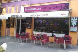&laquo;De modestia&hellip; na&raquo; resto-bar cultural