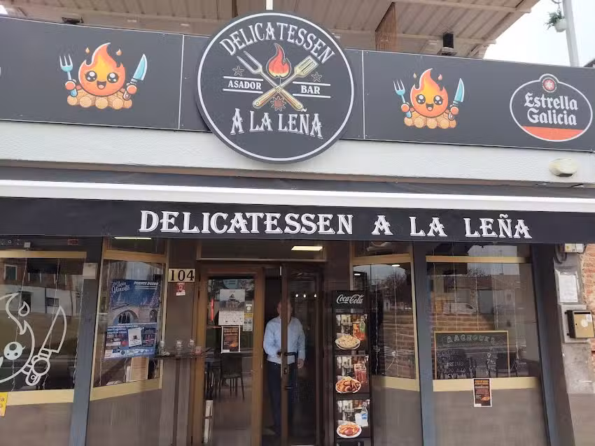 Delicatessen a la le&ntilde;a