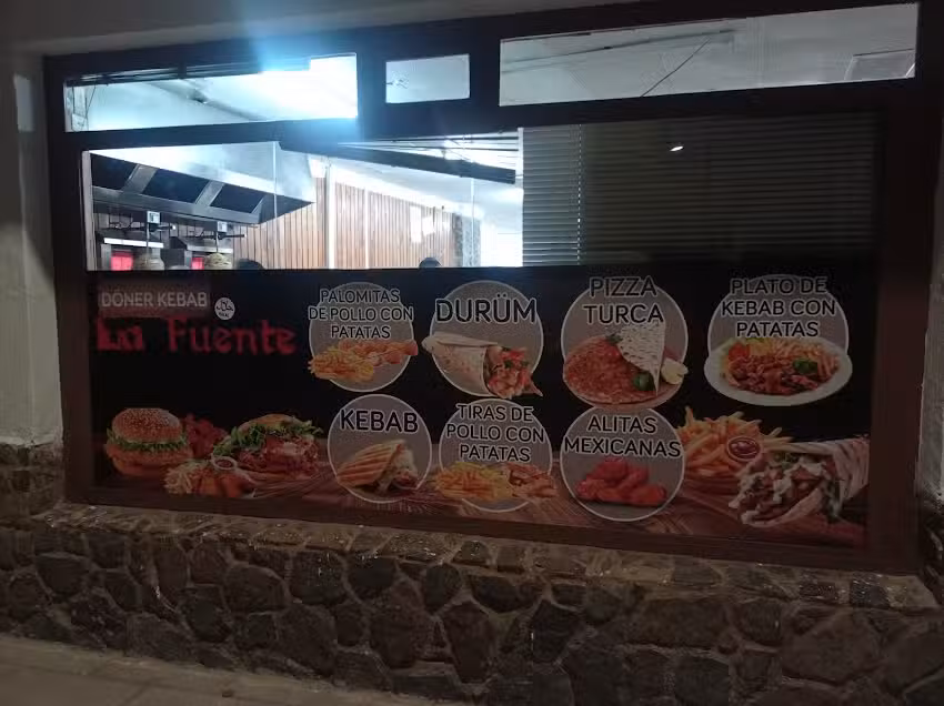 Doner kebab la fuente