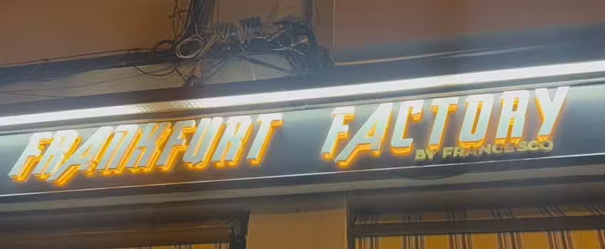 FRANKFURT FACTORY BY FRANCESCO