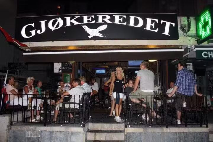 Gj&oslash;keredet bar