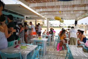La Cangreja Gal&uacute;a, La Manga