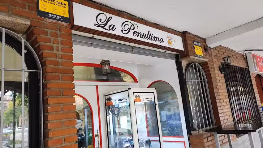 La pen&uacute;ltima