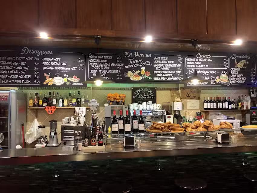 La Prensa. Bar Restaurantes en Gran V&iacute;a