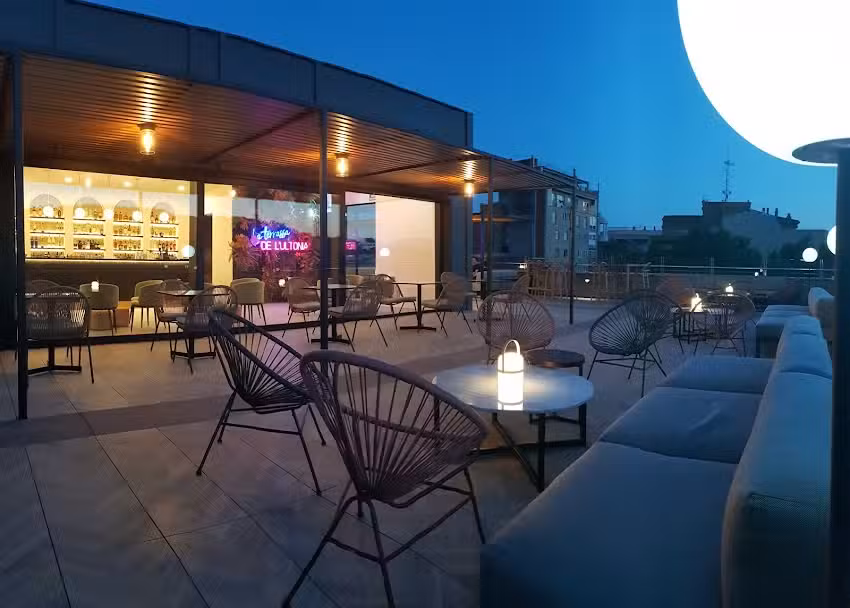La terrassa de l&rsquo;Ultonia