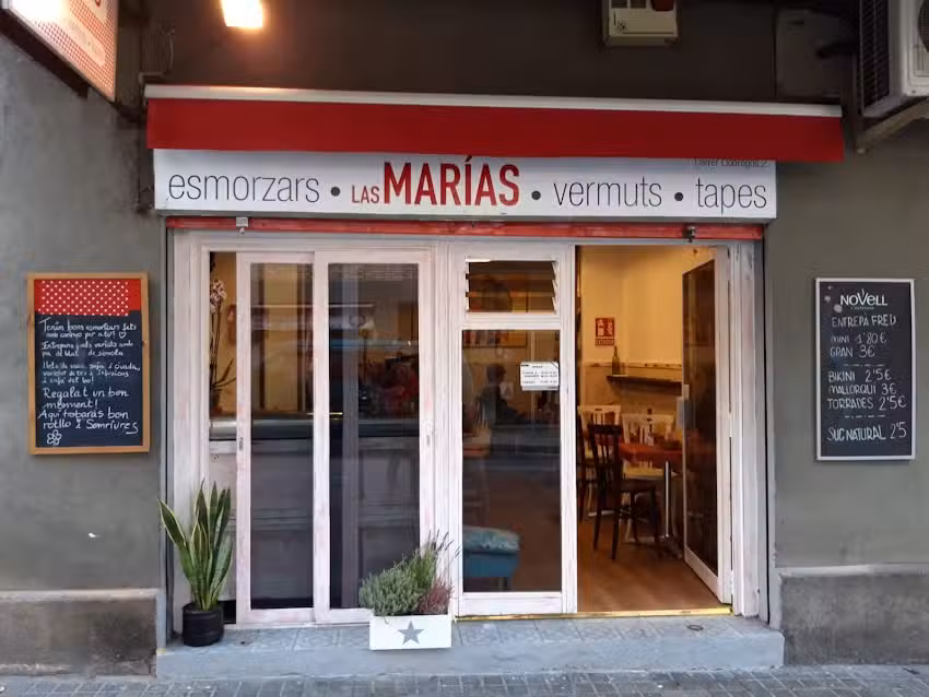 LES MARIES Esmorzars, Vermuts i Tapes