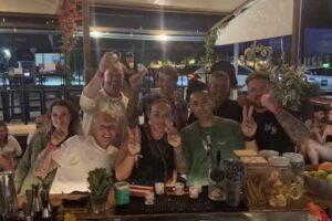 Lucia&rsquo;s cocktail bar