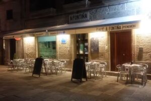 Mes&oacute;n bar A fonti&ntilde;a pension