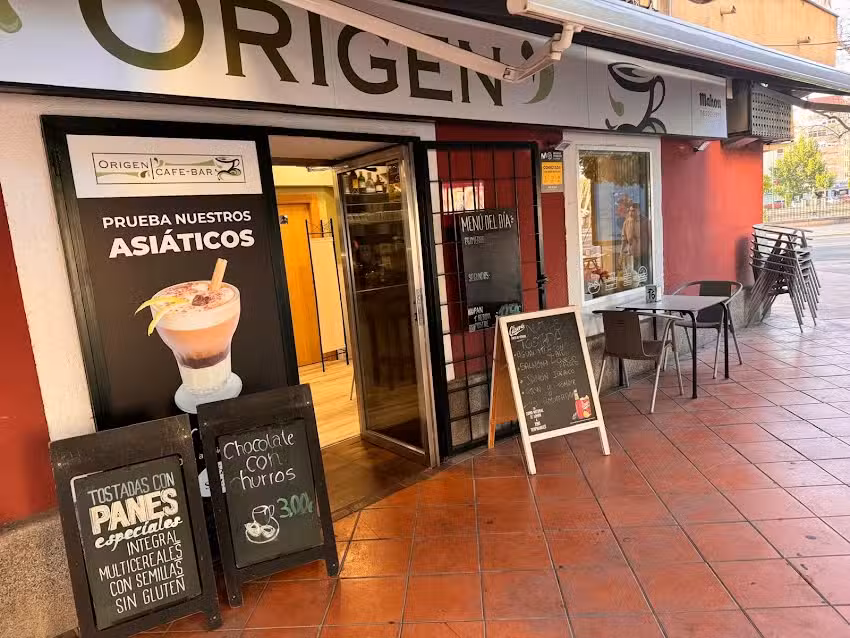 Origen caf&eacute;-bar