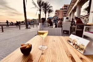 Palms restaurant by the beach