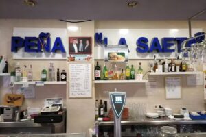 Pe&ntilde;a madridista la Saeta