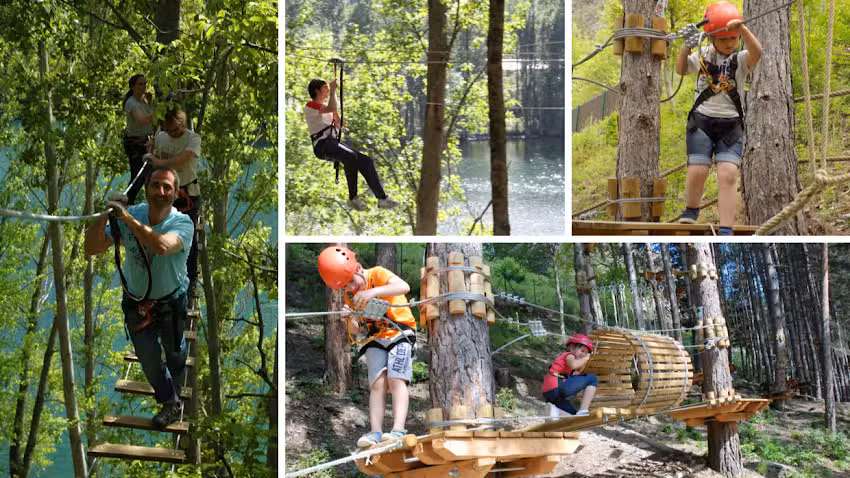 Pirineus Parc Aventura| Tirolines | Kayak | Paddel a prop de Sort | Espot Parc Nacional Estany San Maurici| Esterri d&rsquo;&Agrave;neu