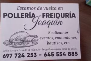 Poller&iacute;a freidur&iacute;a Joaqu&iacute;n