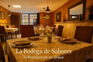 Restaurante La Bodega de Sabores. (donde comer bien, en Graus)