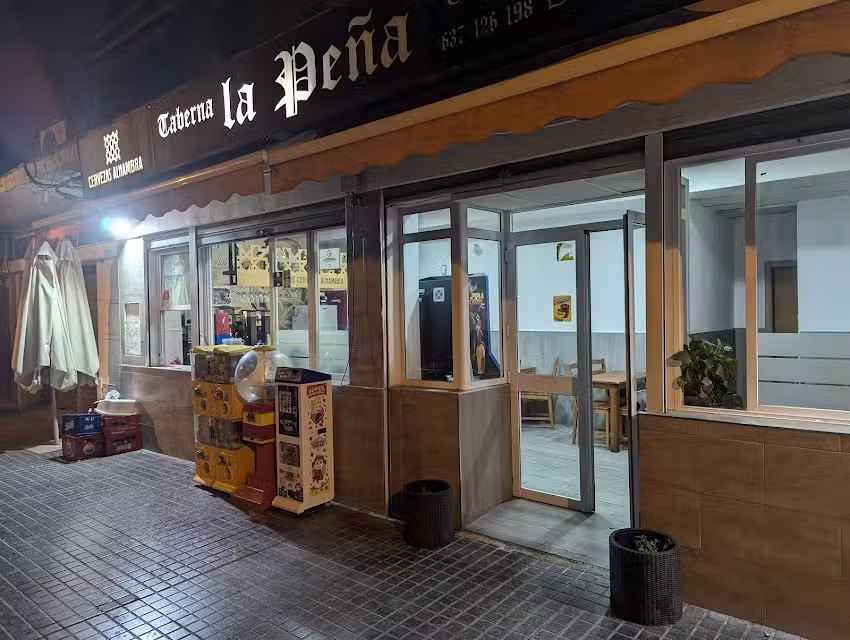 Taberna restaurante La Pe&ntilde;a