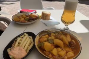 Terraza bar club de tenis almeria