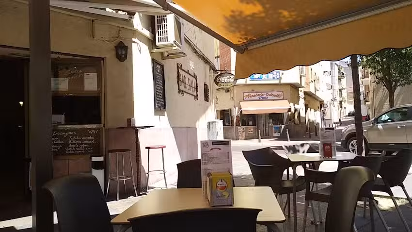 Terraza del Bar Salas, M&eacute;rida